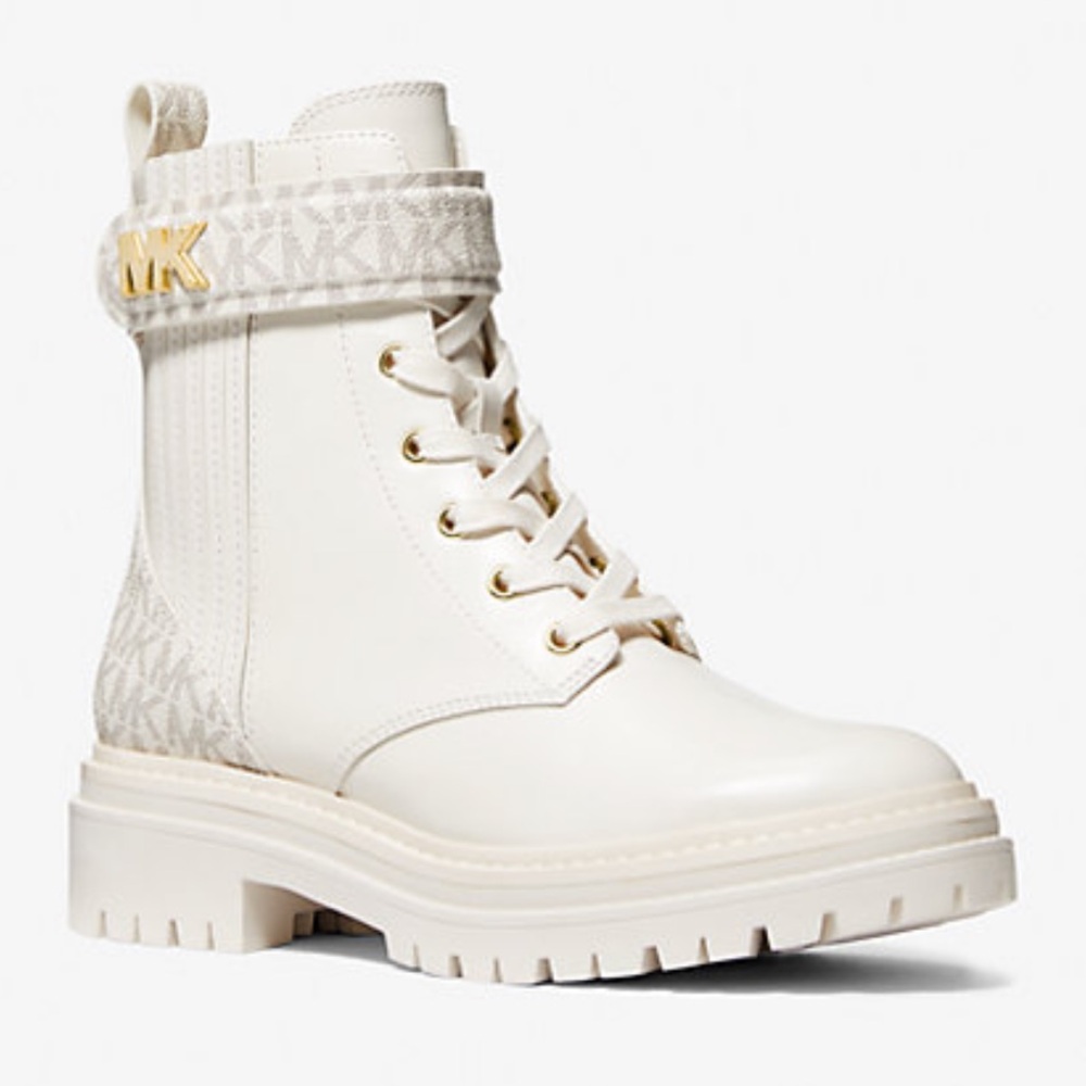Michael Kors
Stark Logo and Leather Combat Boot
Once used